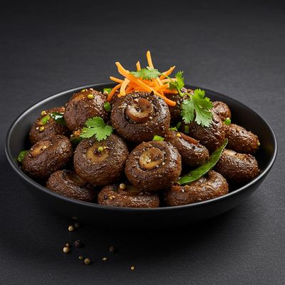 Mushroom Pepper Fry